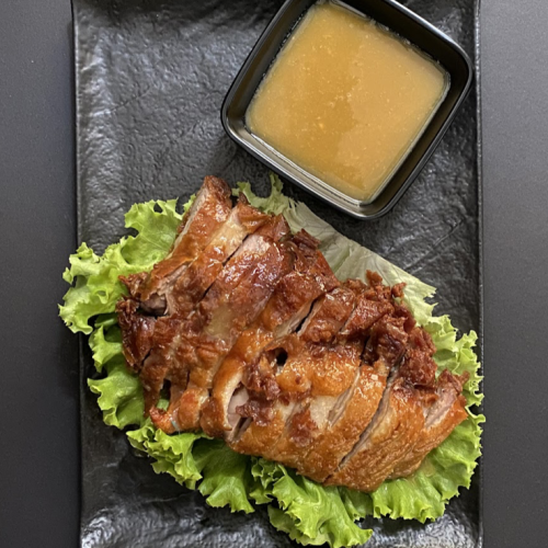 Knusprige Ente mit Orangen Sauce